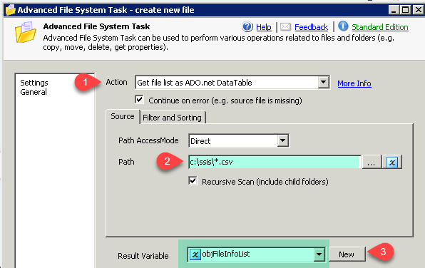 Advanced Ssis File System Task Move Rename Copy Loop Delete 6018