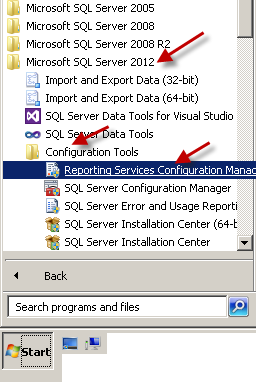How to find report server url in SQL Server 2005, 2008, 2008 R2 or 2012 