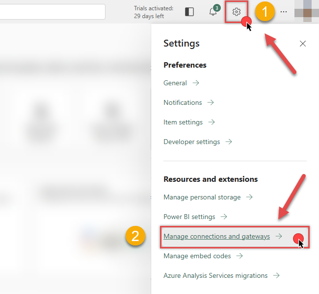 Manage On-premise data gateways in Microsoft Fabric or Power BI