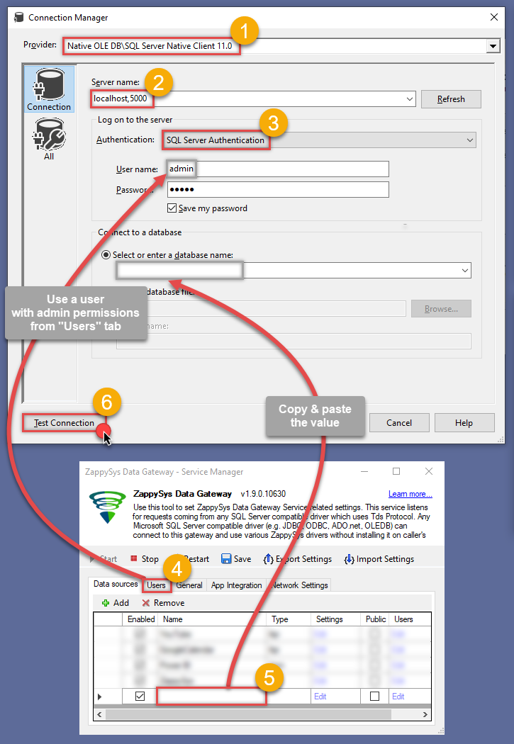 Configure new data source in SSAS to read API data