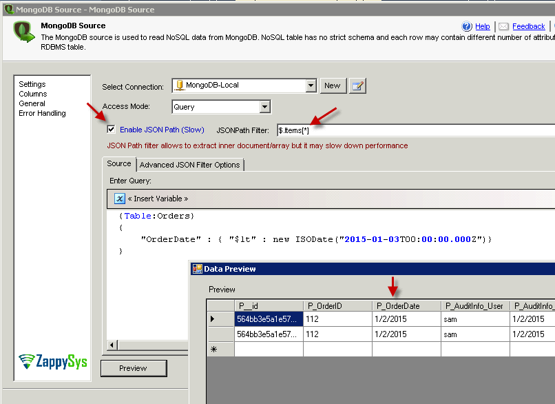 How To Query MongoDB By Date Or ISODate ZappySys Blog