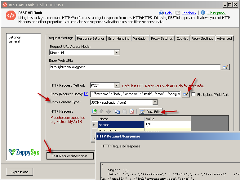 Convert Curl To Ssis Powerpack / Odbc For Api Call | Zappysys Blog