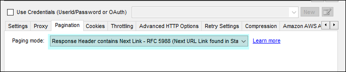 Method 6 Next Link in Header as per RFC 5988