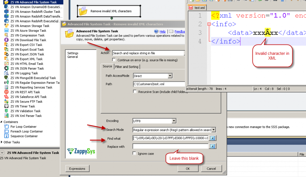 how-to-remove-invalid-characters-from-xml-using-ssis-and-regex-zappysys-blog