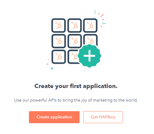Register HubSpot OAuth App for REST API Call for use with OAuth 2.0 