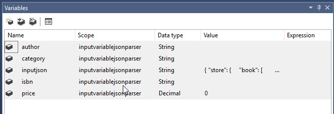 ssis variables