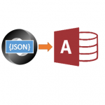 json to access logo