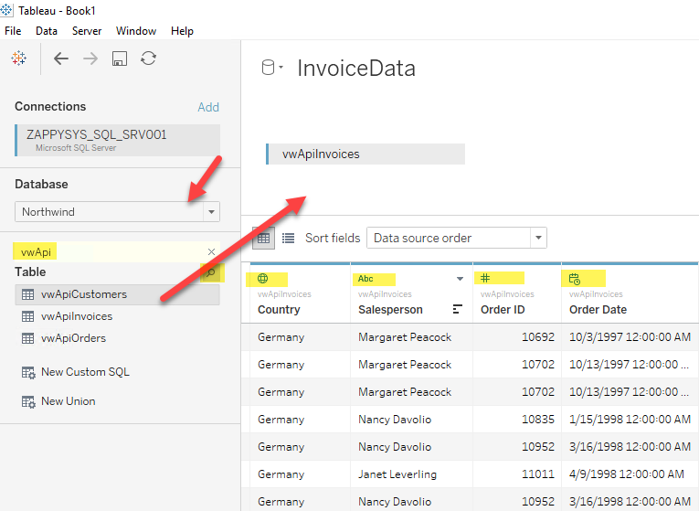 Create new Data Source in Tableau to Query REST API or file data (JSON / XML / CSV )