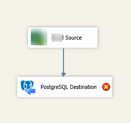 Connect Source Component to PostgreSQL Destination