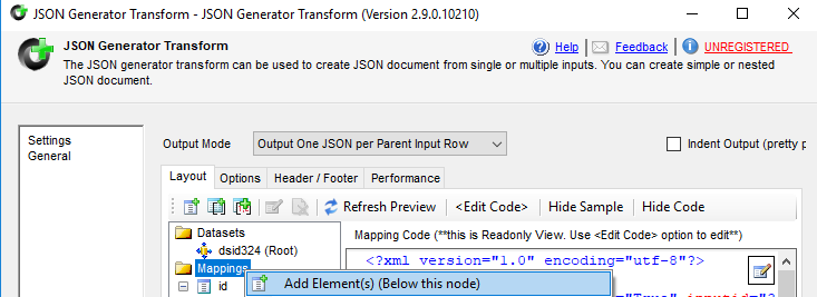 Increment an element in JSON with SSIS
