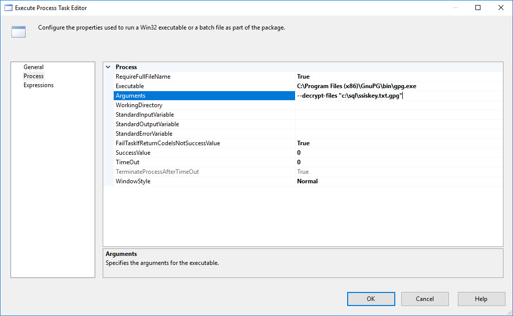 PGP decryption in SSIS
