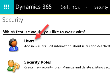 Manage Dynamics CRM Users / Roles (Add, Edit, Delete)