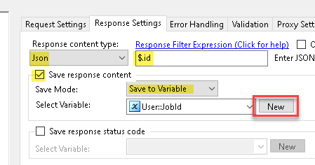 Extract Salesforce JobId save to SSIS Variable