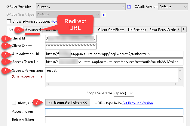 Configure NetSuite OAuth 2.0 Connection for API call