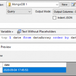 MongoDb SQL tricks Highest Date Example
