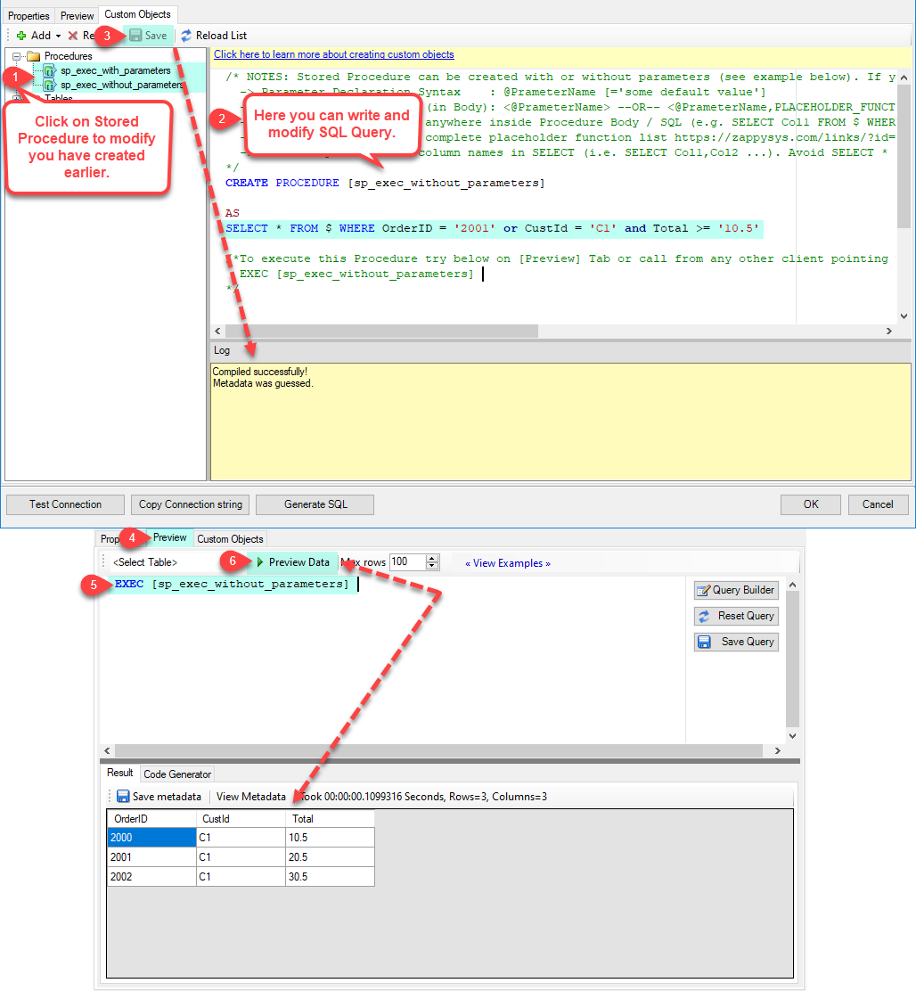 ZappySys ODBC Driver : Without Parameters