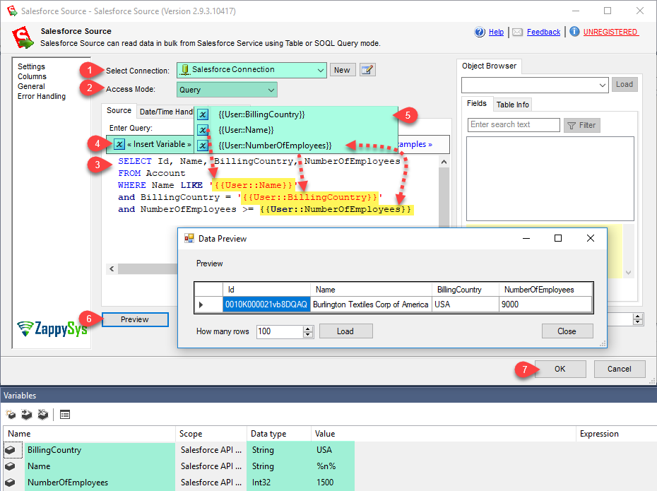 Ssis Salesforce Source Connector Zappysys 2884